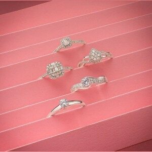 Pink diamond ring h samuel store
